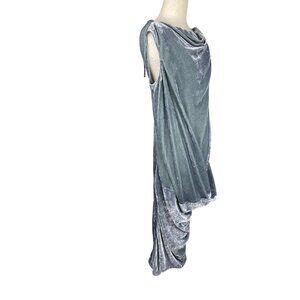 Rick Owen’s Italian dress size 8  drapey  Goth glamour high fashion